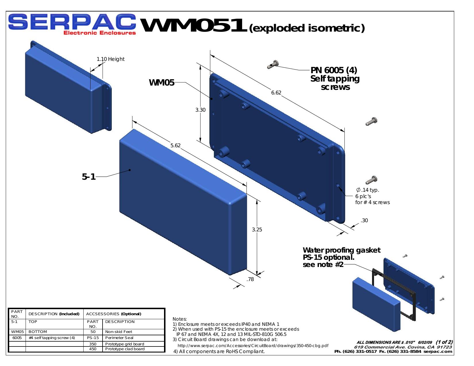 051,BK datasheet preview page 1