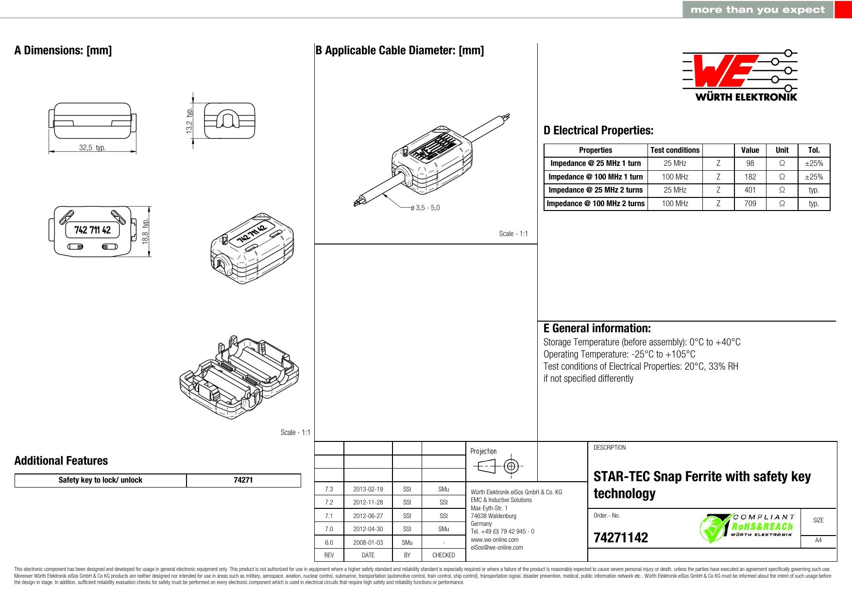 114 datasheet preview page 1