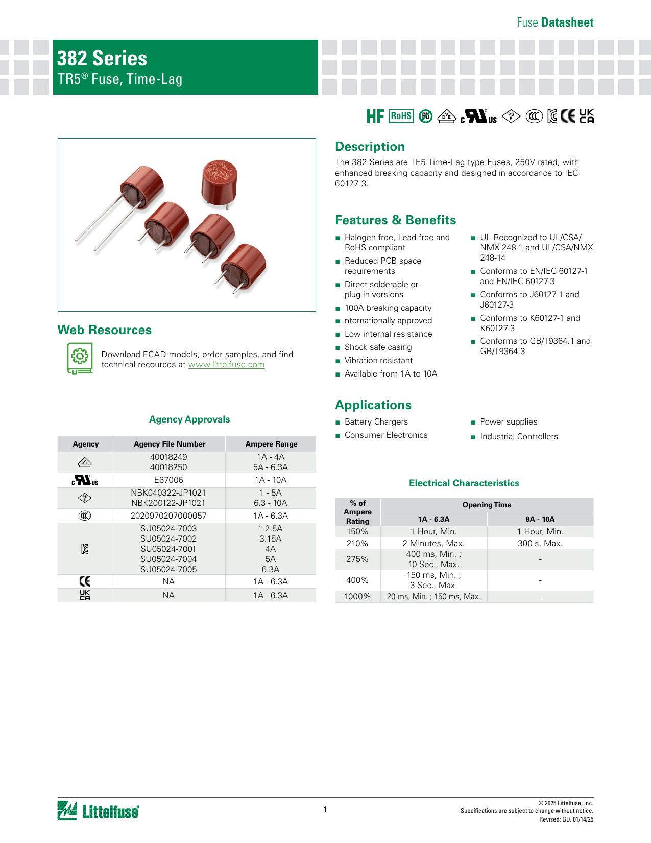 38211000410 datasheet preview page 1