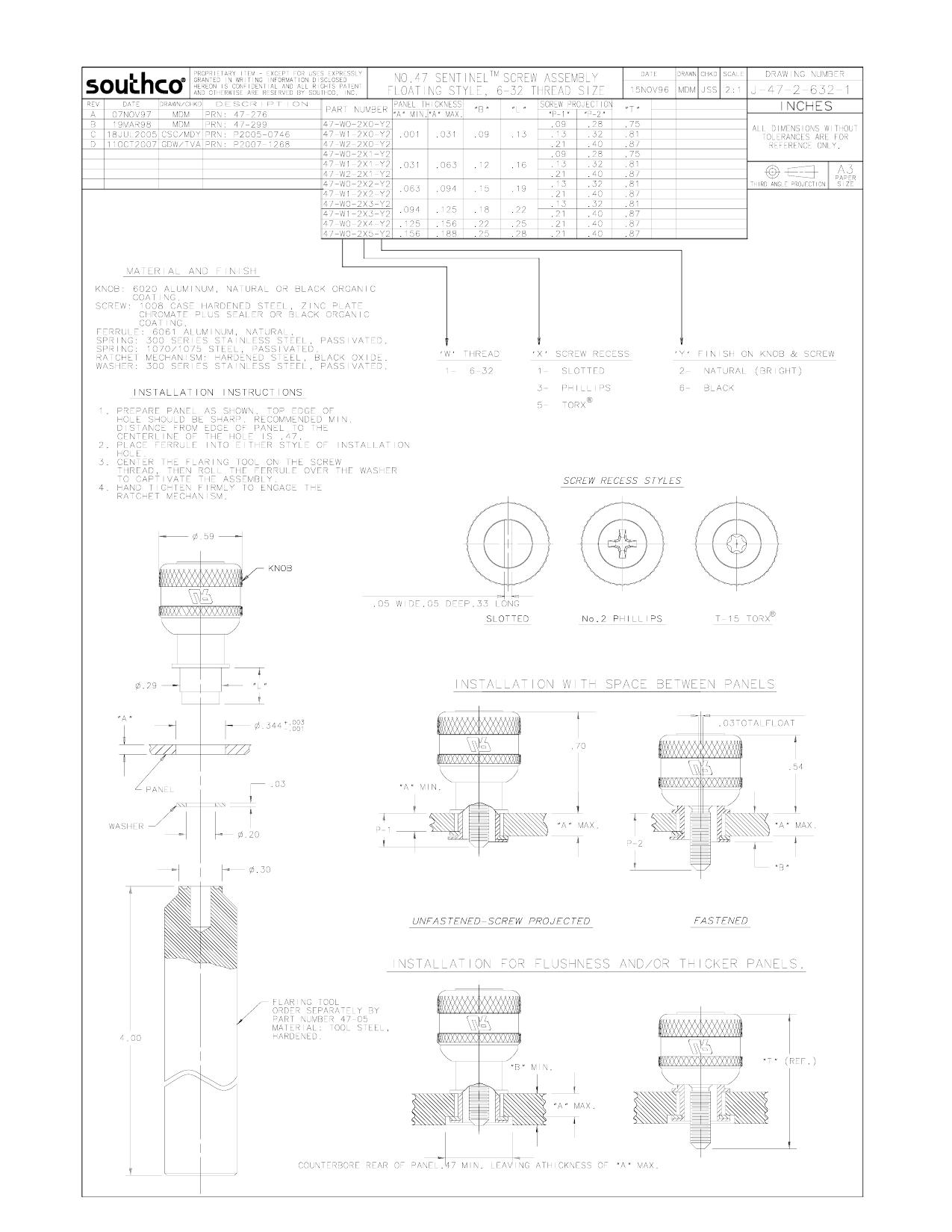 47-11-250-22 datasheet preview page 1