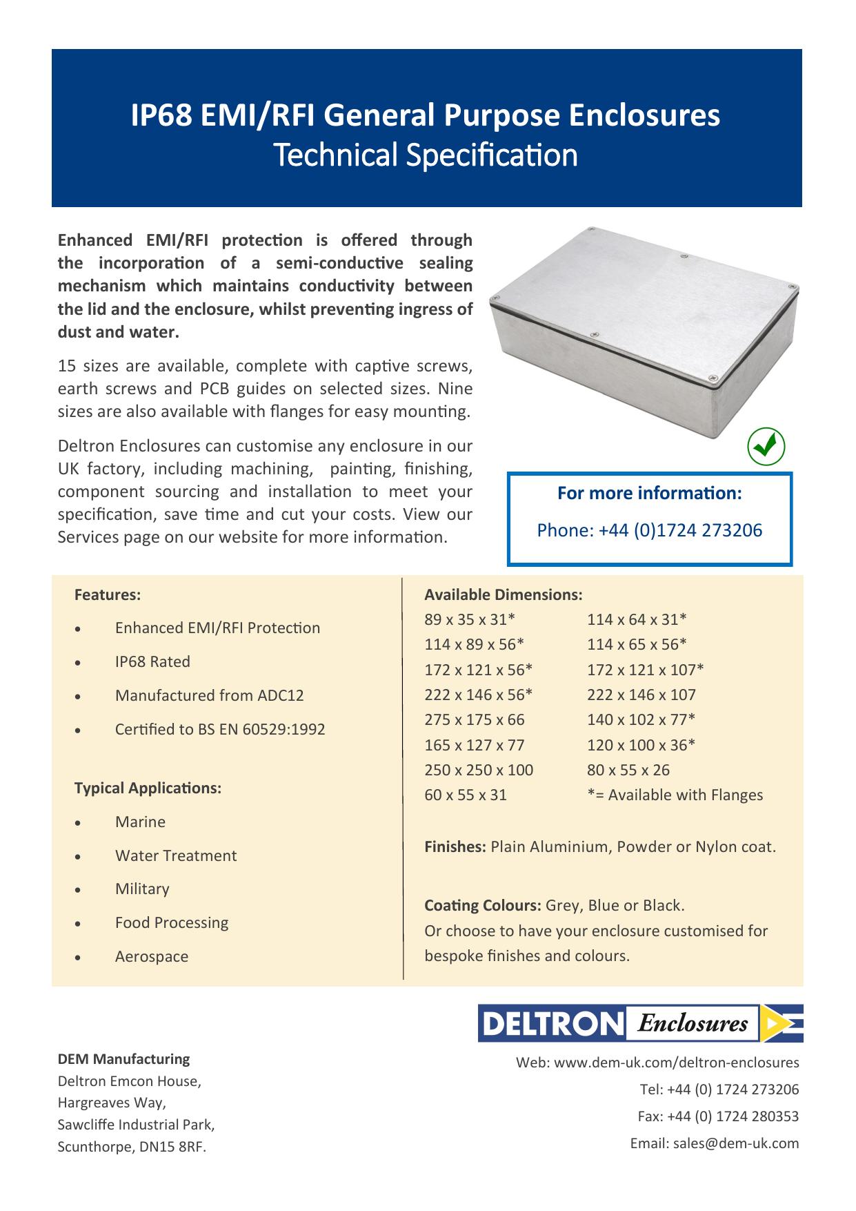 481-C070A datasheet preview page 1