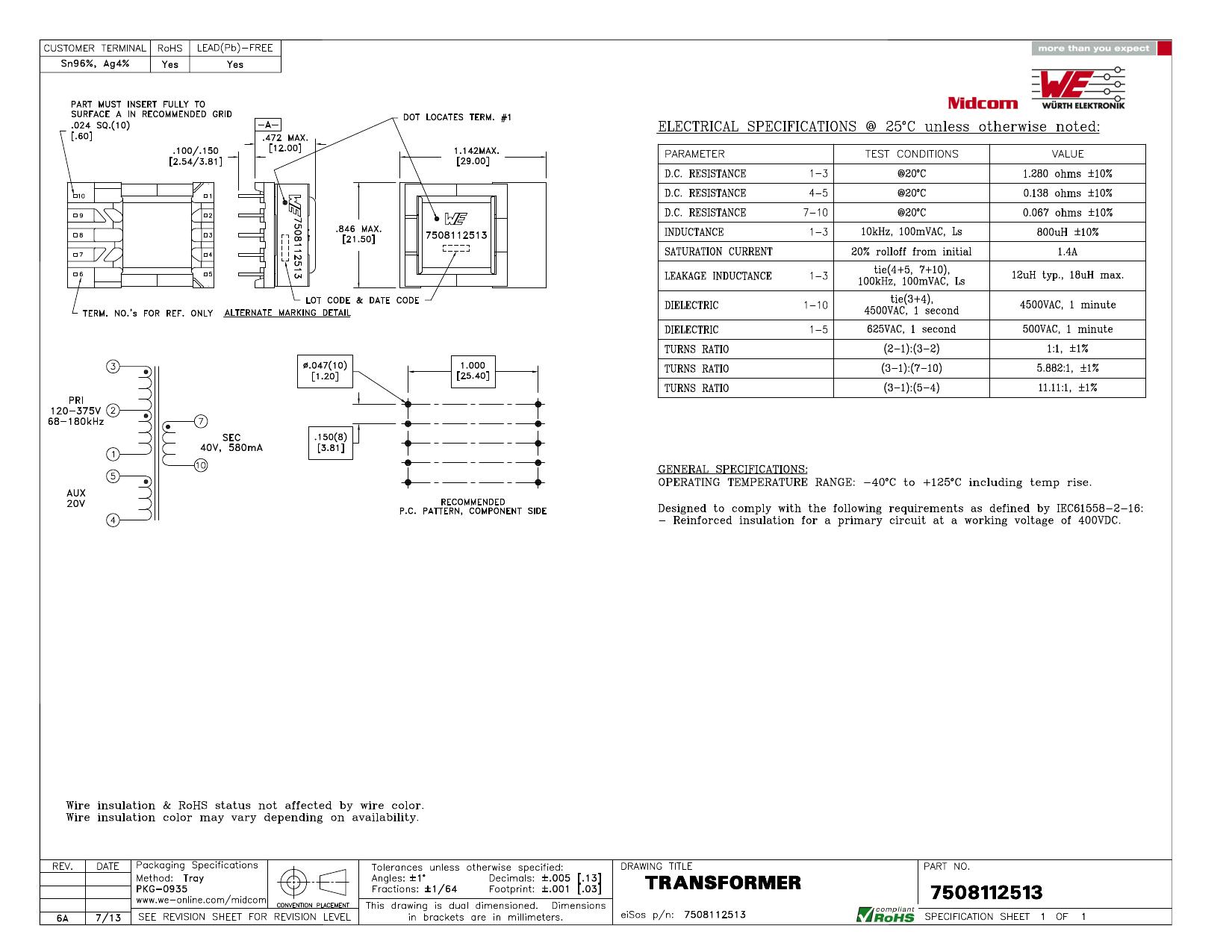723 datasheet preview page 1
