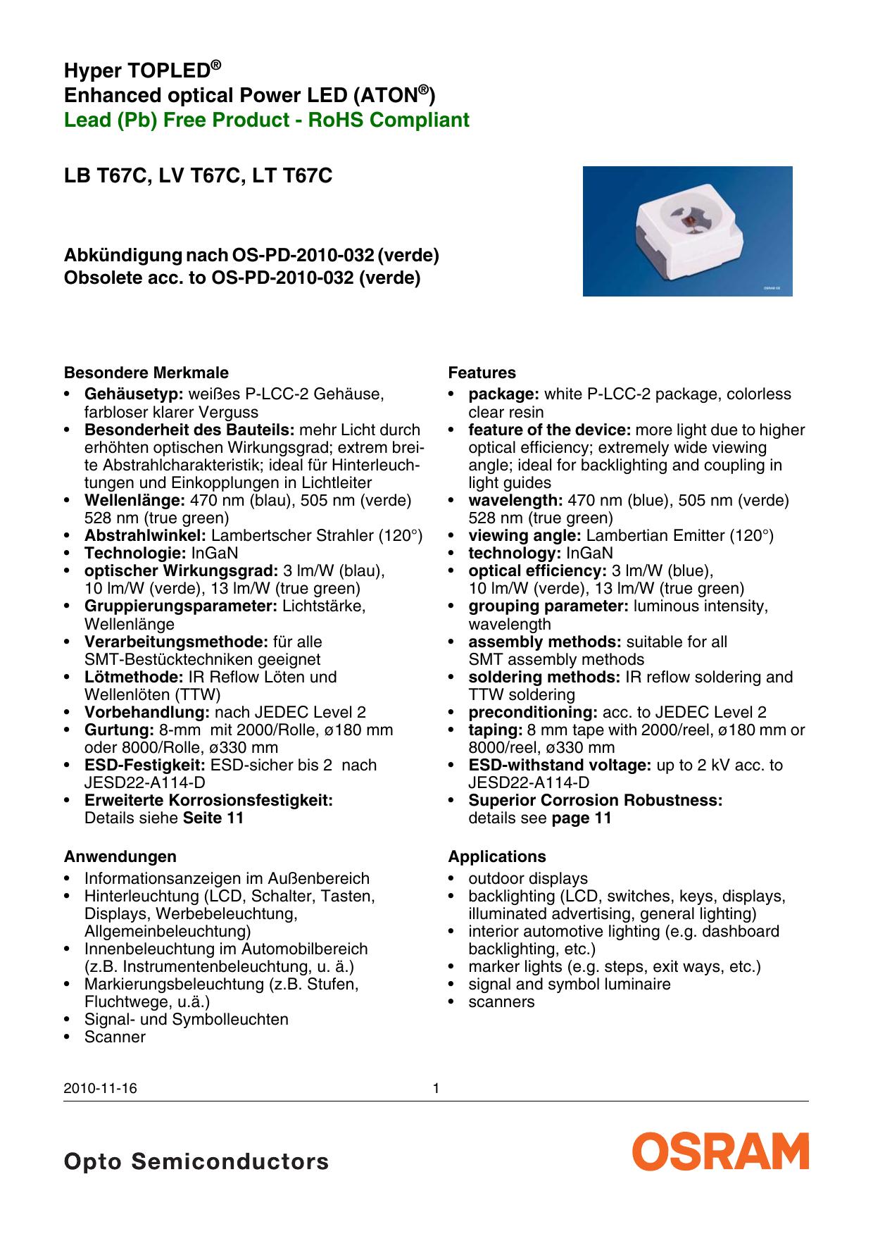 880 datasheet preview page 1
