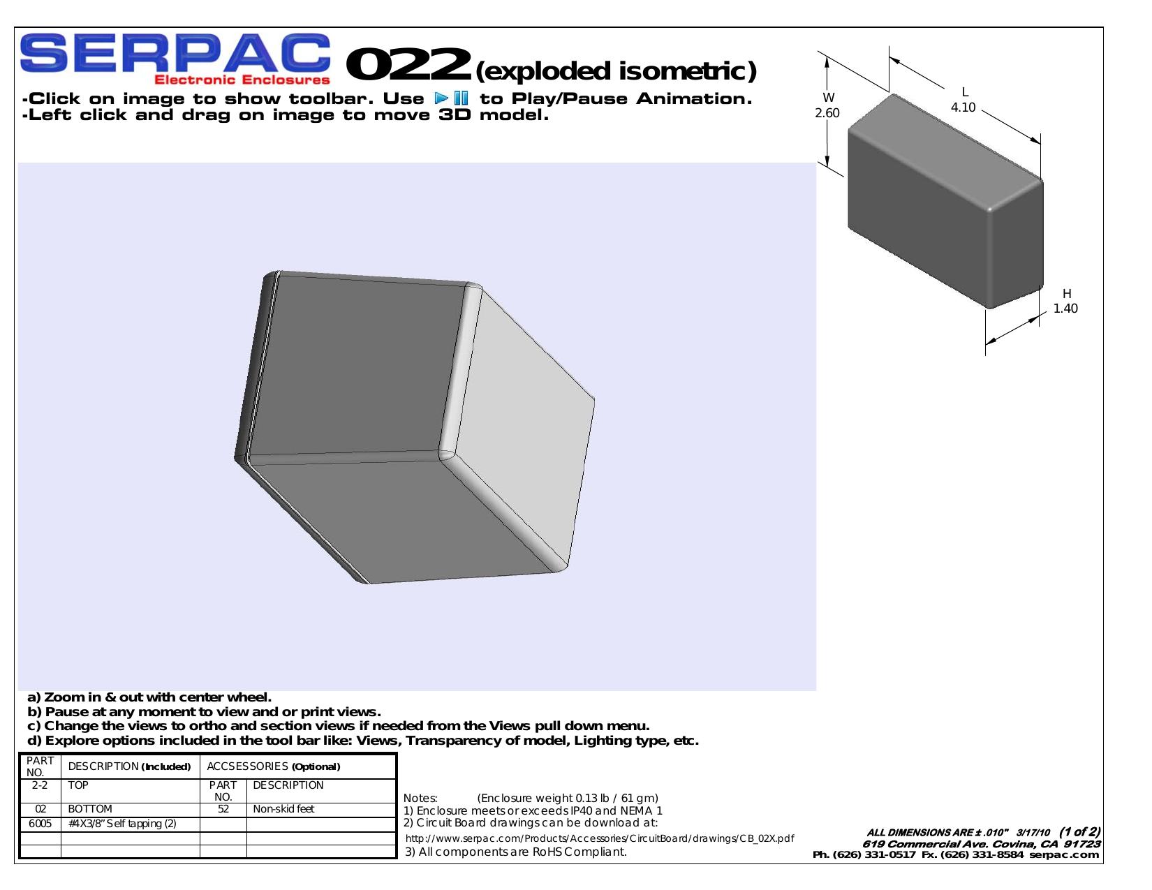 97-618 datasheet preview page 1