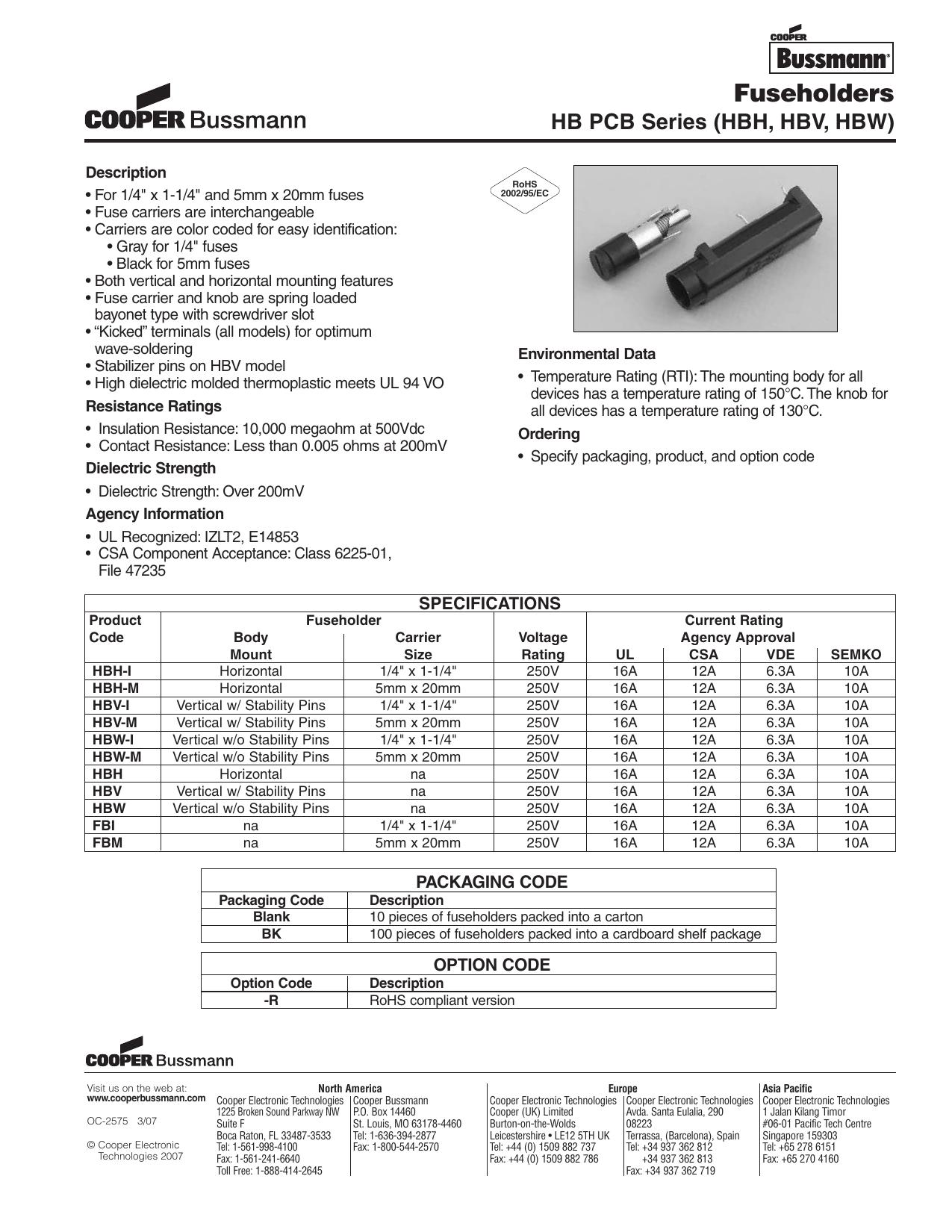 BK/HBV-M datasheet preview page 1